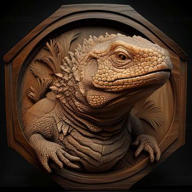 3D модель Uromastyx dispar (STL)